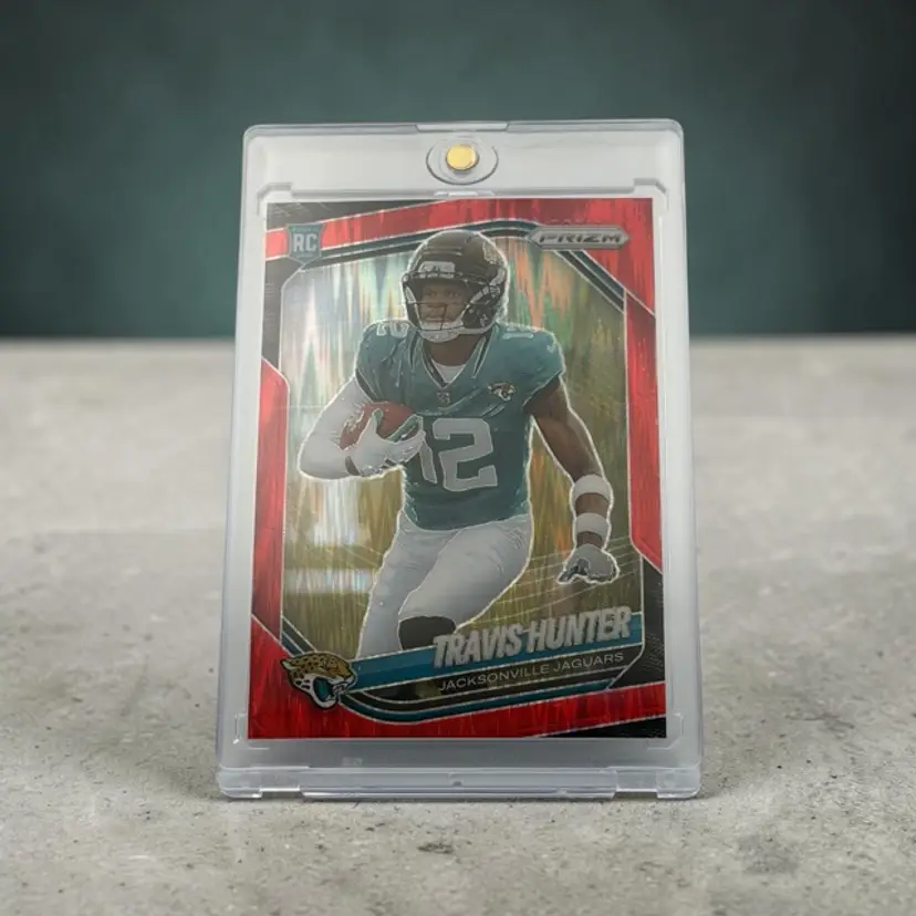 2025 Panini Prizm Travis Hunter Red Flash #301