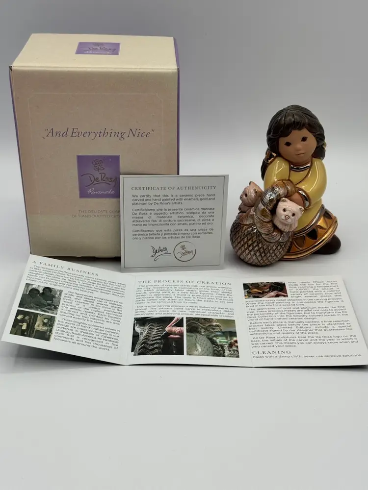 De Rosa Rinconada Kitty Kitty Everything Nice Collection G01 4" Tall