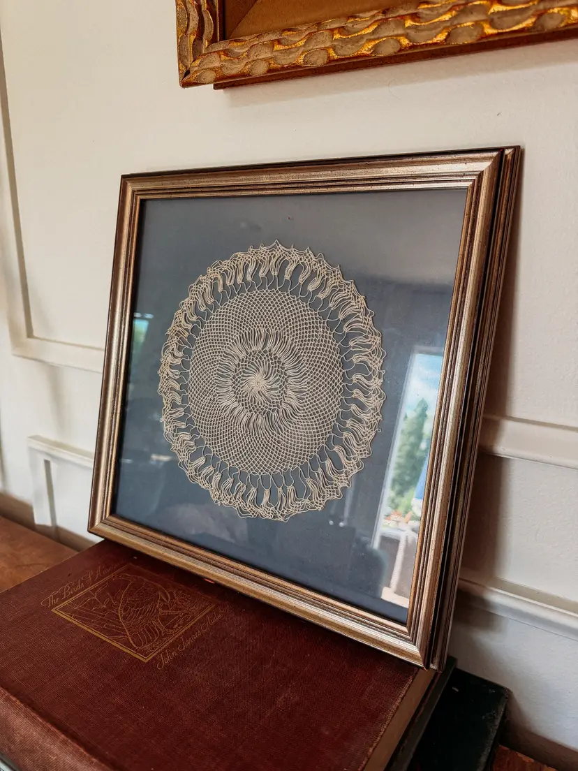 Framed Doily