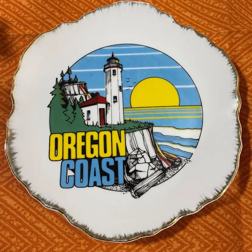 Oregon Coast Decorative Wall Plate