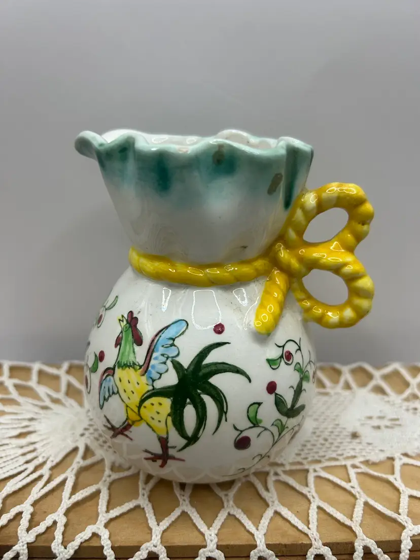 Sm Rooster Creamer  Japan 4x3