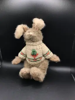 Boyd's Marlena Bunny Rabbit 8" Plush with Carrot Sweater #1364-1990
