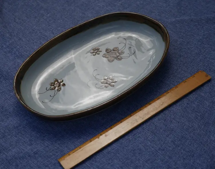 Ken Edwards Hand-Painted Tonalá Pottery Platter