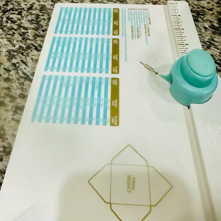 Envelope Punch Board WeRMakers