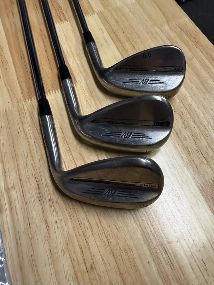 Titleist Sm10 Wedge Set 50,56,60 Tour Raw. Finish