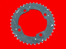 SHIMANO Deore FC-M615 Front Chainwheel Chainring 10 Speed 38-24AM Gear 4 Bolt