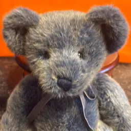 BENSON By Russ - 80s Granny Grandma Core Teddy Bear Blue