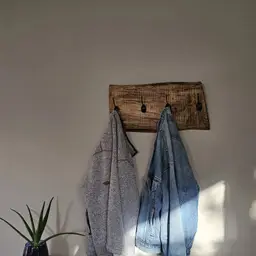 Live Edge Coat Rack
