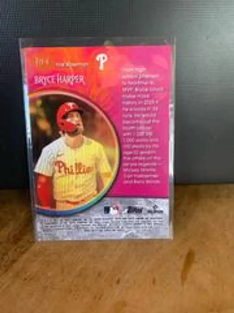 2025 Topps Chrome Fortune 15 Bryce Harper #F15-6 Fortune 15