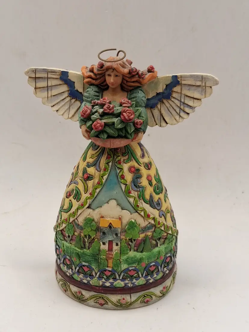 Jim Shore "Summer Restores The Soul" Angel Figurine 4.5"
