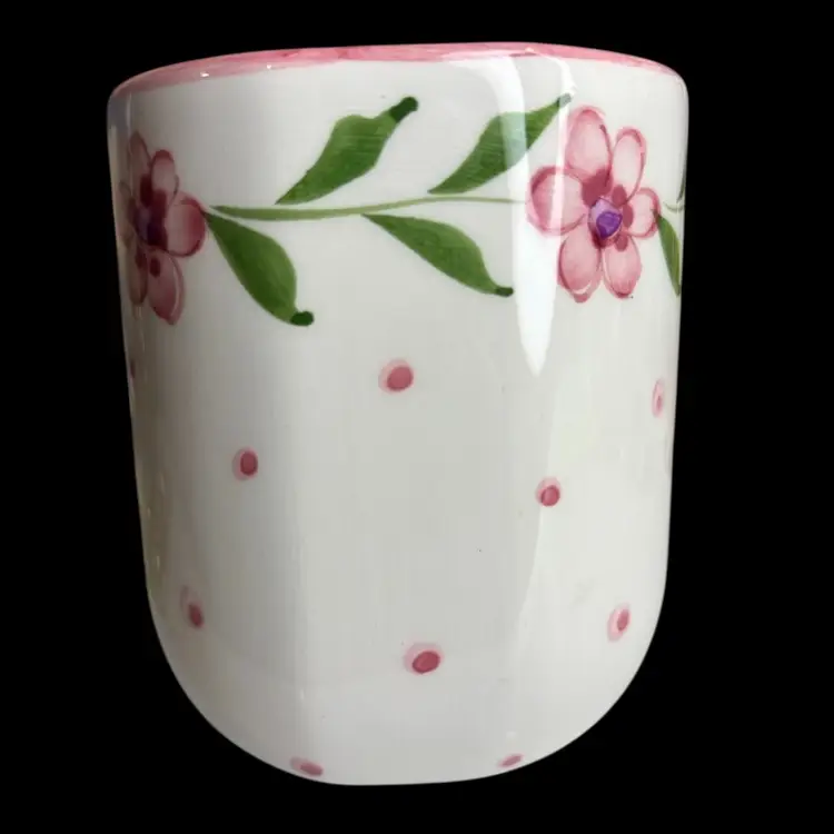 Hand Painted Ceramic Pitcher From Portugal