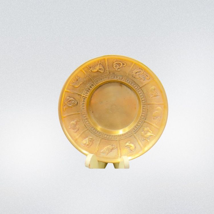 BRASS TRINKET DISH 
Made In Korea