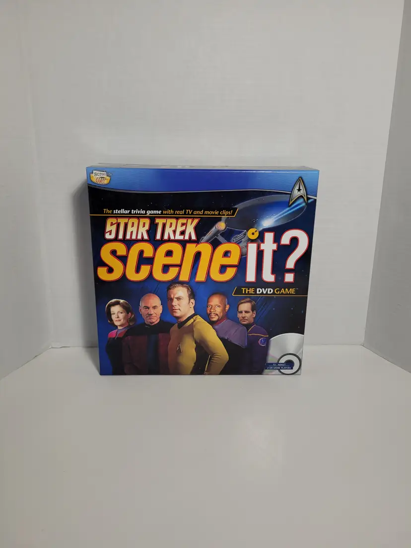 Star Trek Scene It? The DVD Game! 2009 Screenlife Games New Sealed