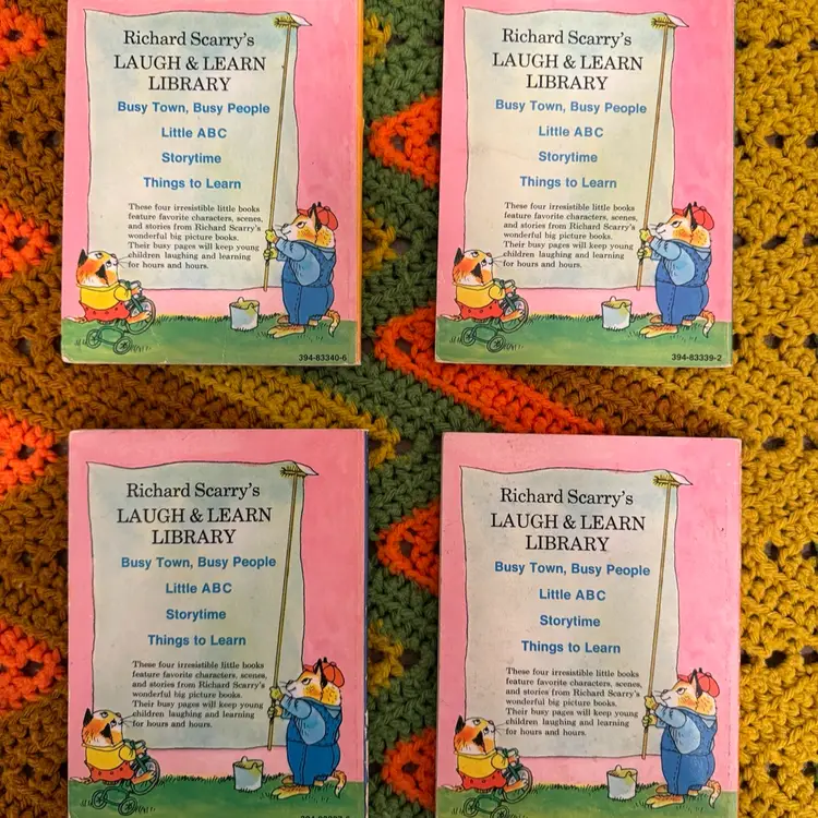 1976 Busy Town Kids Books