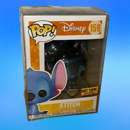 Funko Pop!-Disney Lilo & Stitch-159-Diamond Collection-HOT TOPIC Exclusive