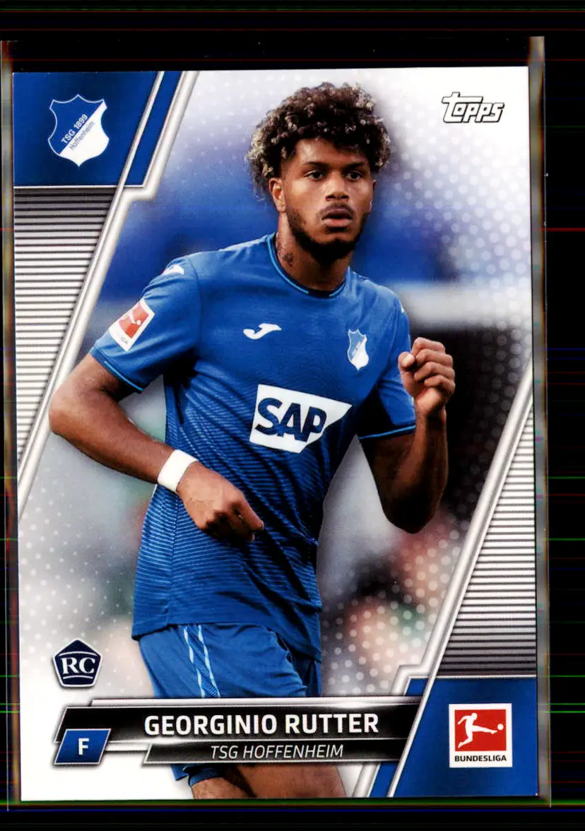 Georginio Rutter 2021-22 Topps Bundesliga Japan Edition #54 - TSG Hoffenheim - (146-325)