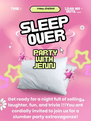 Sleepover Party With Jenn