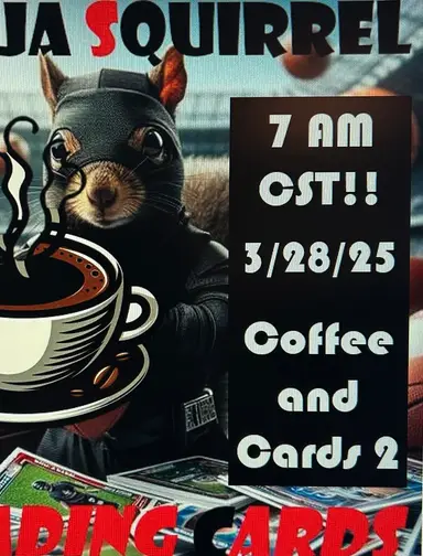 Coffee & Cards # 2 ☕️🥷🐿️