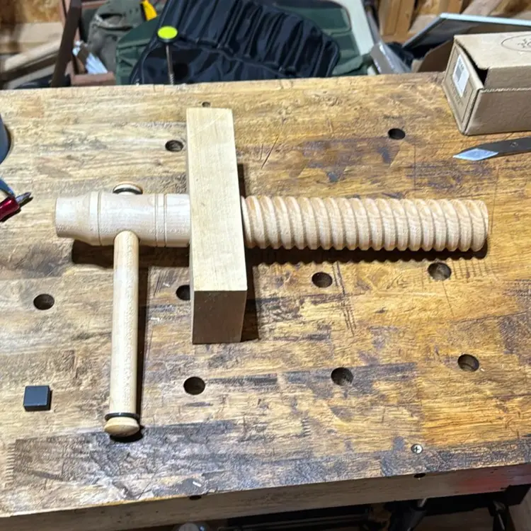 Wooden Vise Screw