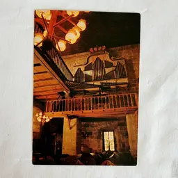 Vintage Postcard of Bamboo Organ Las Pinas, Philippines