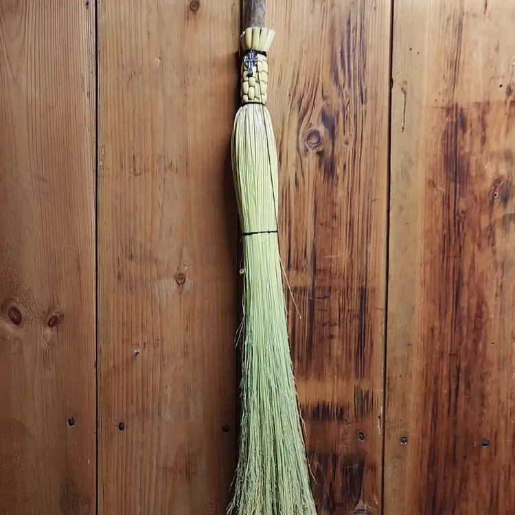 Round Hearth Besom~ Celtic Cross