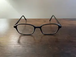 Rochester Optical Classic Black Modern Style Rectangular Eyeglass Frames Only 52-18-150 mm