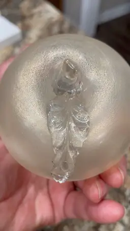 Silvestri Murano Style Art Glass Apple