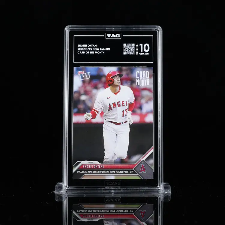 MVP Shohei Ohtani 2023 Topps Now June Card Of The Month