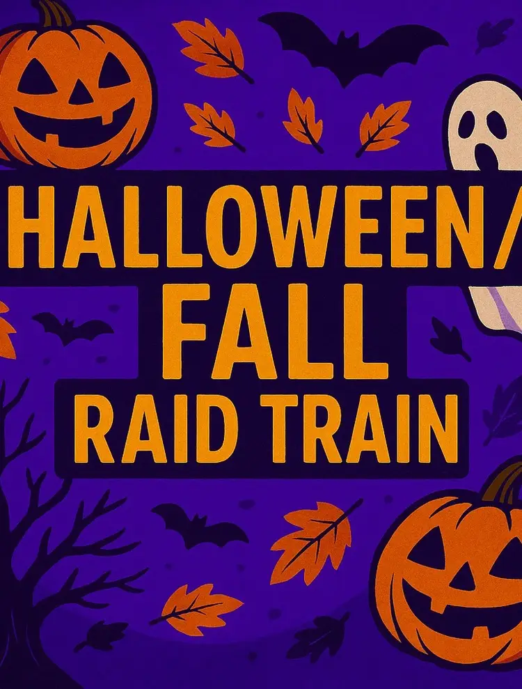 Halloween Raid Train!!