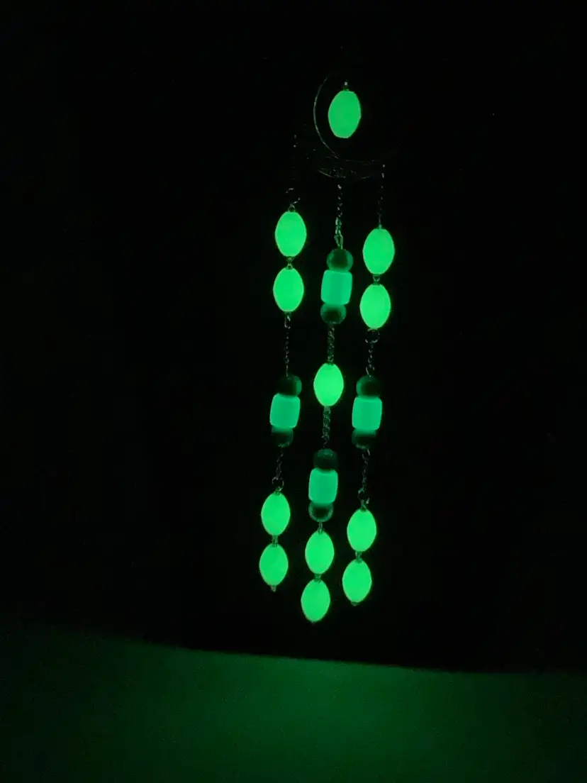 UV Reactive AND Glow In The Dark! Over 12” Long! Made By Me!