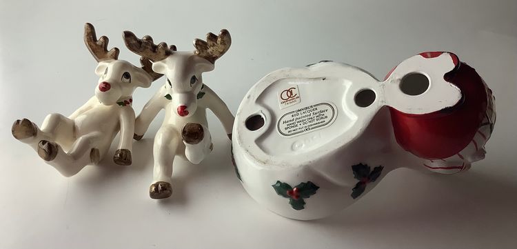 Christmas Ceramic Goodies Fitz & Floyd