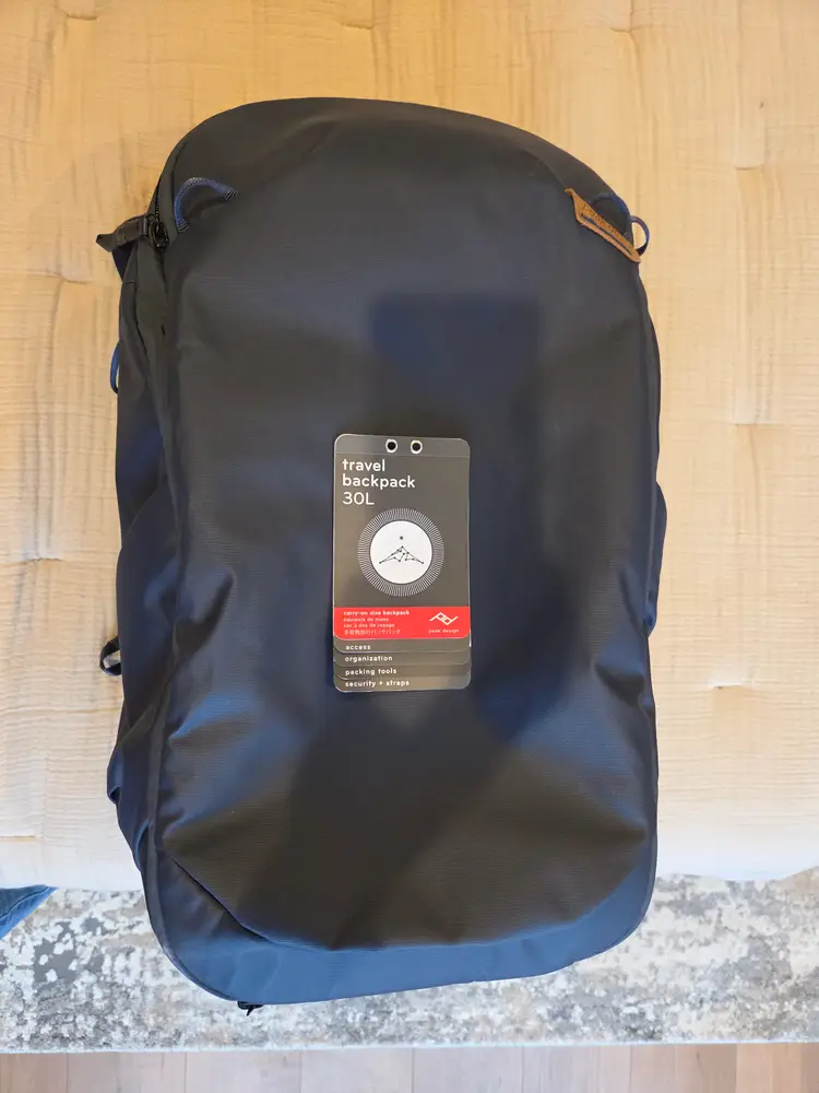 Peak Design 30L Travel Backpack