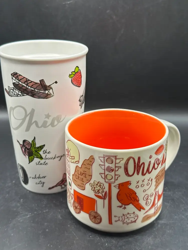 Ohio Starbucks Mugs