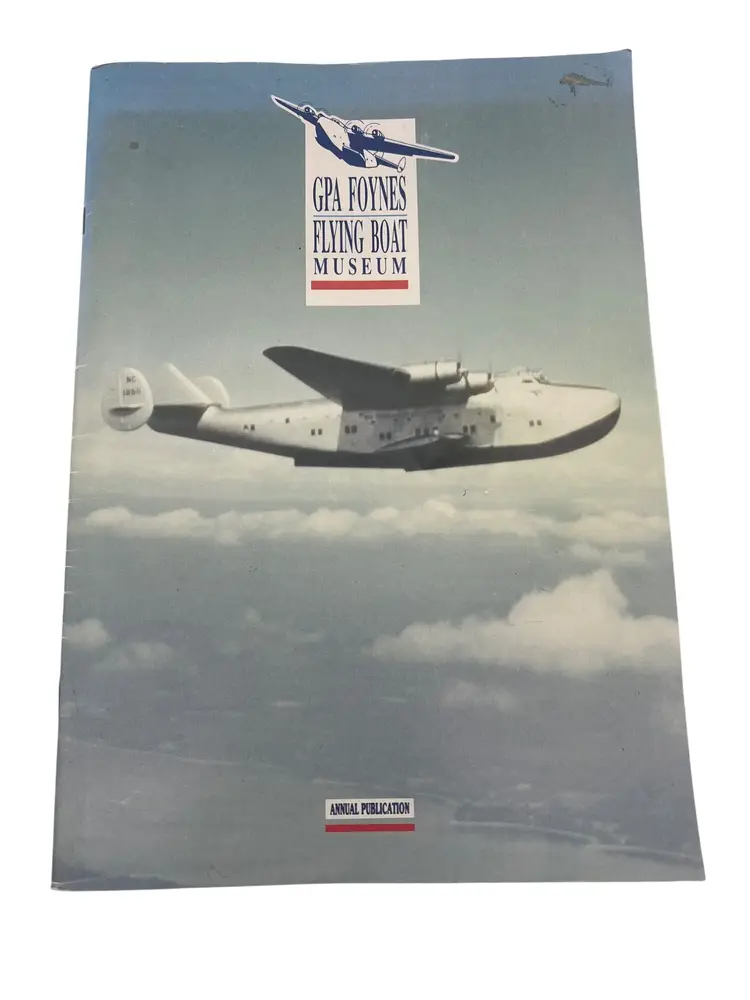 Foynes Flying Boat Museum Annual Publication Magazine, c1989, 11.75x8.25in Irish