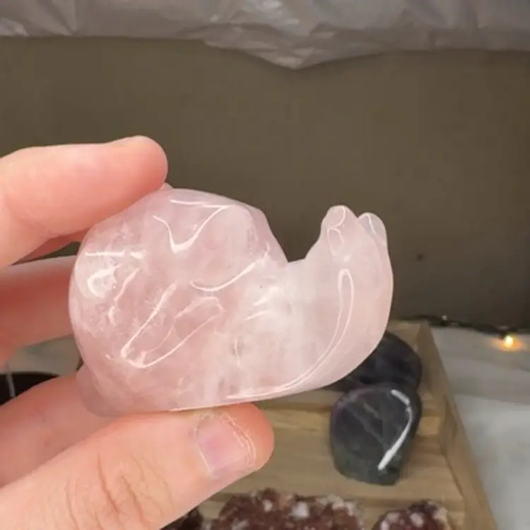 Rose Quartz Snail
