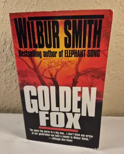 Wilbur Smith Golden Fox Paperback Book