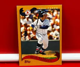 2002 Topps Collector Baseball Trading Card Red Sox Brian Daubach #584