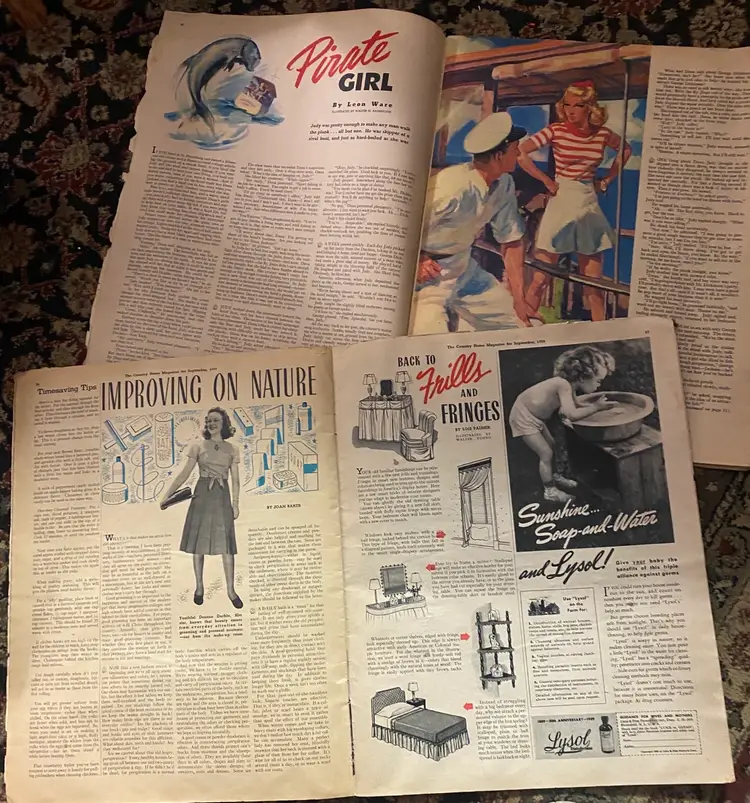 A Pair Of Country Home Magazines 1939