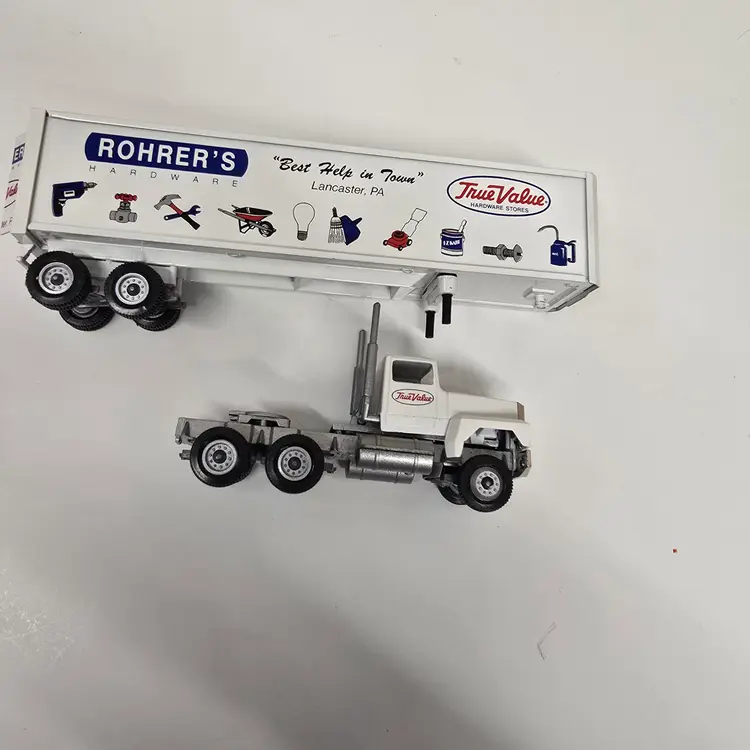 Vintage Winross Rohrer's Hardware Metal TRUCK 1990 Lancaster PA True Value