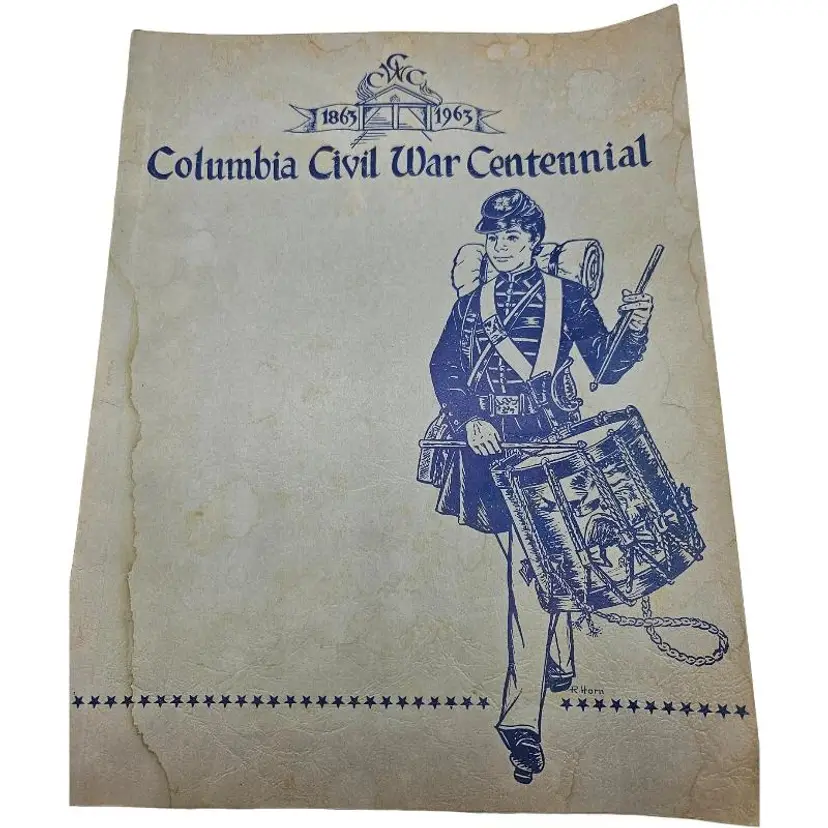 Vintage Columbia PA Civil War Centennial Program 1963