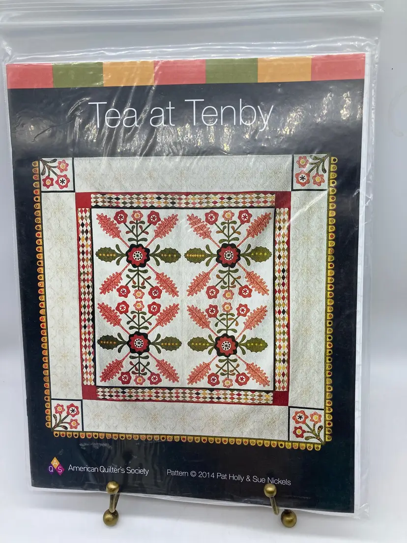 Quilt Pattern Titled "Tea at Tenby" by Pat Holly and Sue Nickels