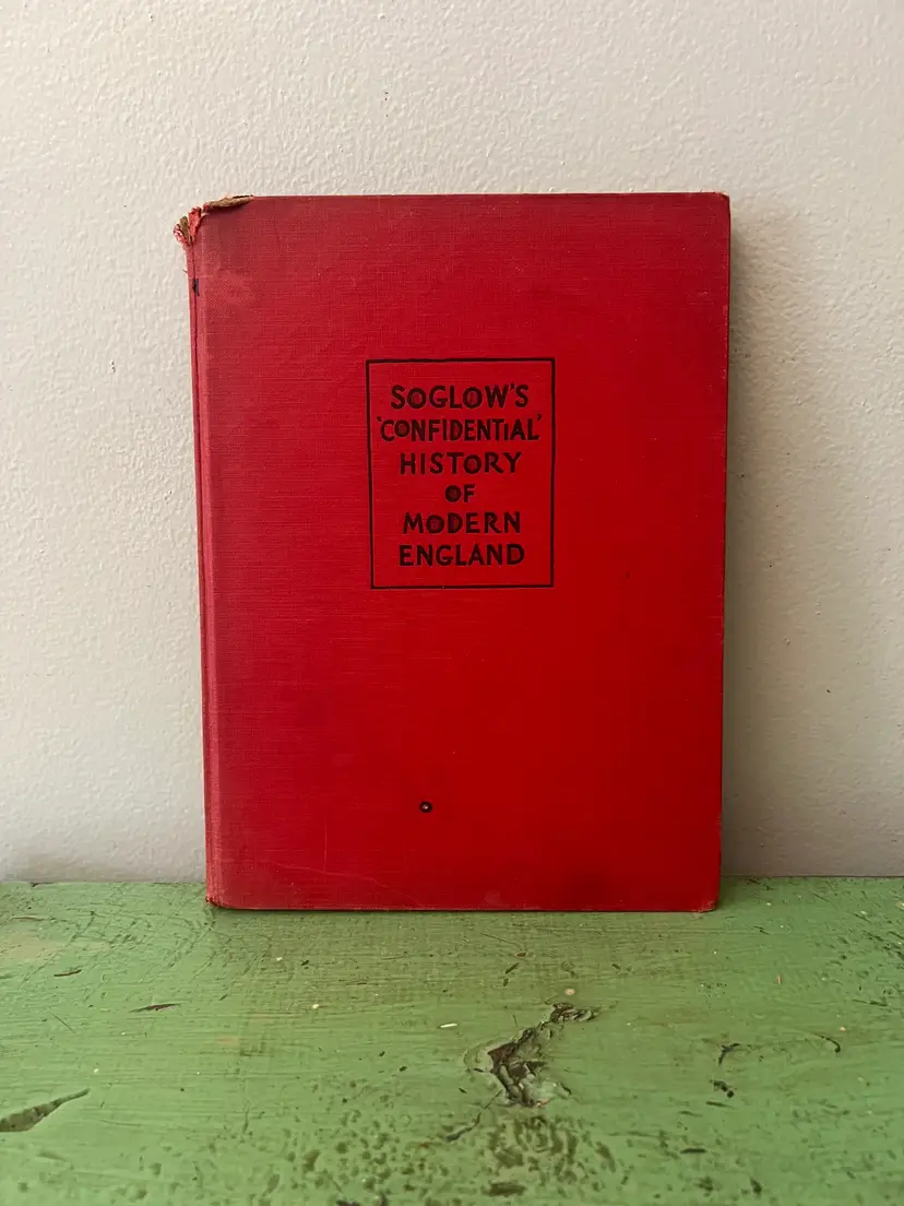 1939 Soglow's Confidential History of Modern England. Copyright by the Frederick