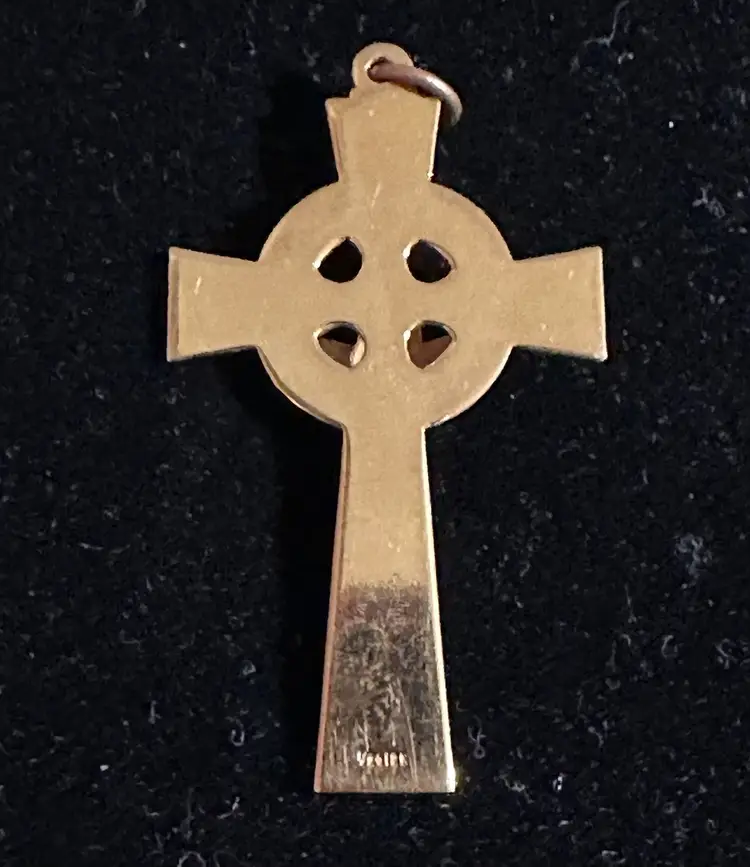 Vintage 12k Gold Filled Crucifix Cross Pendant