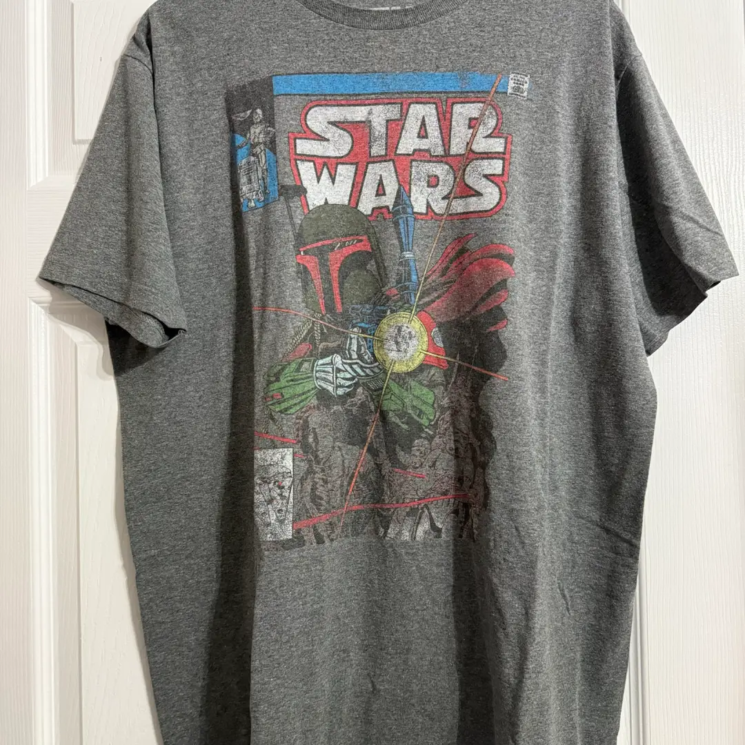 Star Wars Boba Fett Comic Cover T-Shirt
