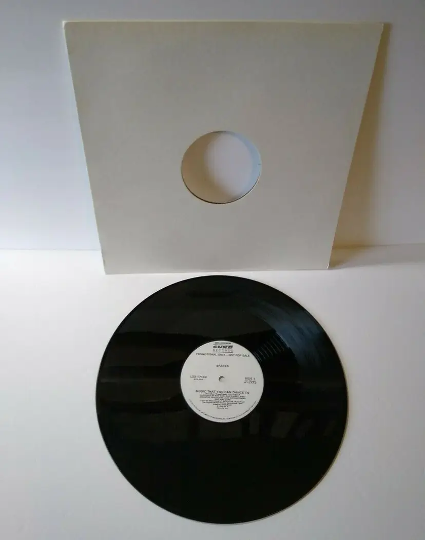 Sparks Music That You Can Dance To Vinyl 12" Promo 1 Track Record 1986 New Wave