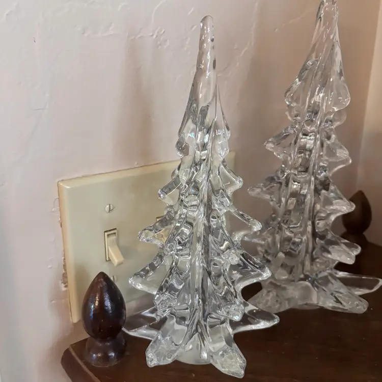 Vintage Silvestri 9” Crystal Christmas Tree