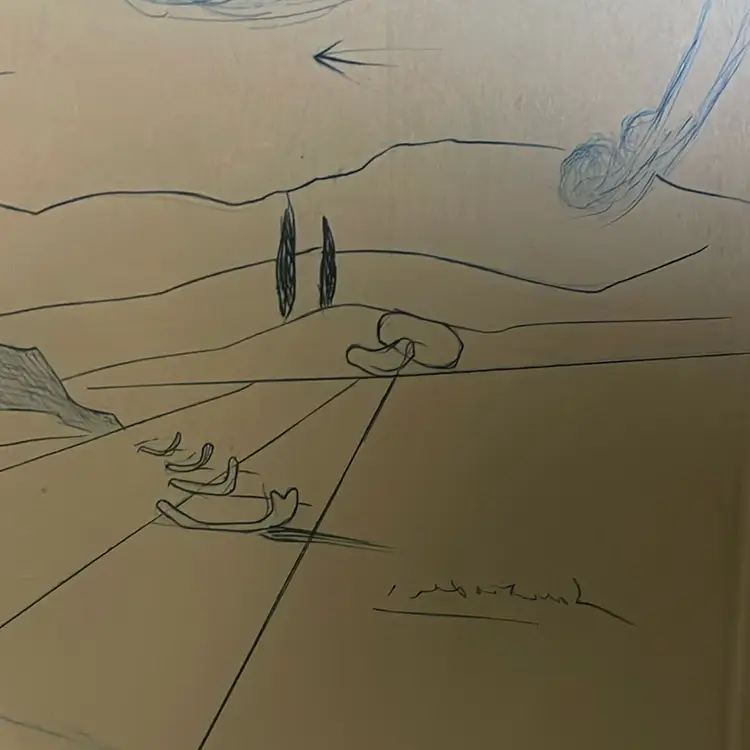 Original Limited Edition Salvador Dali “Pegasus In Flight” Etching