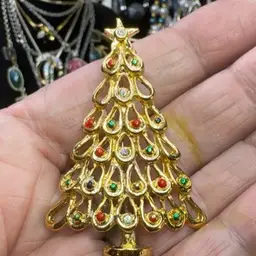 Christmas Tree Brooch