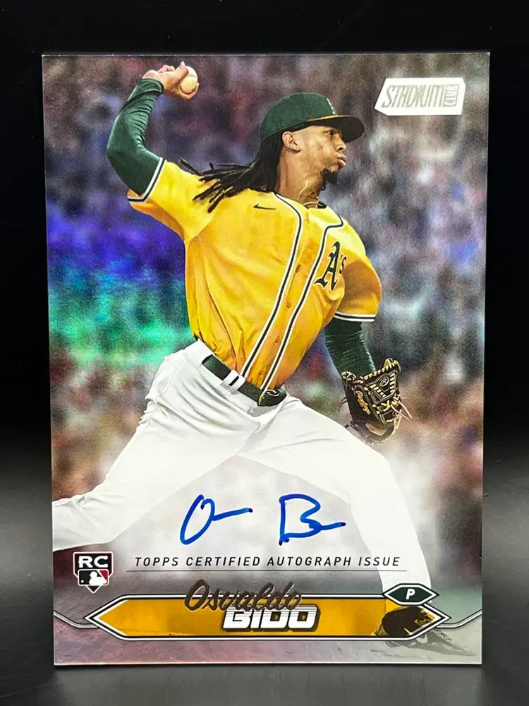 2024 Topps Stadium Club Osvaldo Bido Rainbow Foil Autograph #2/10