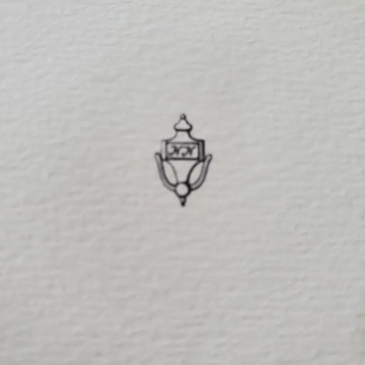 Vintage Hawthorne-Sommerfield Christmas Card Unused ~ Two Deer~ Embossed ~ Litho